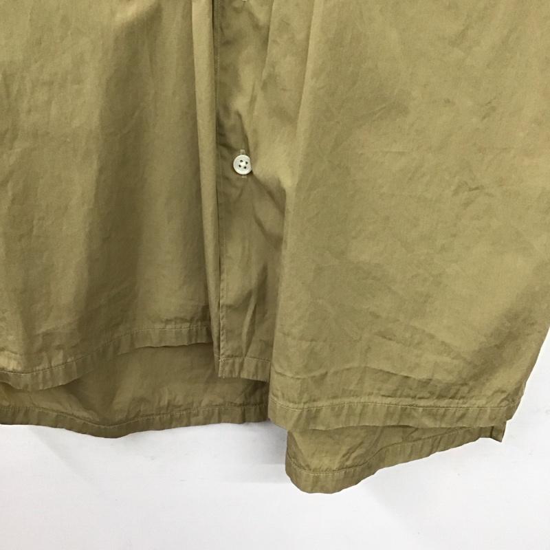 ピルグリム PILGRIM シャツ、ブラウス 半袖 半袖シャツ 無地シャツ ポケットシャツ M 無地 ベージュ / ベージュ /  メンズ USED 古着 中古 10145893