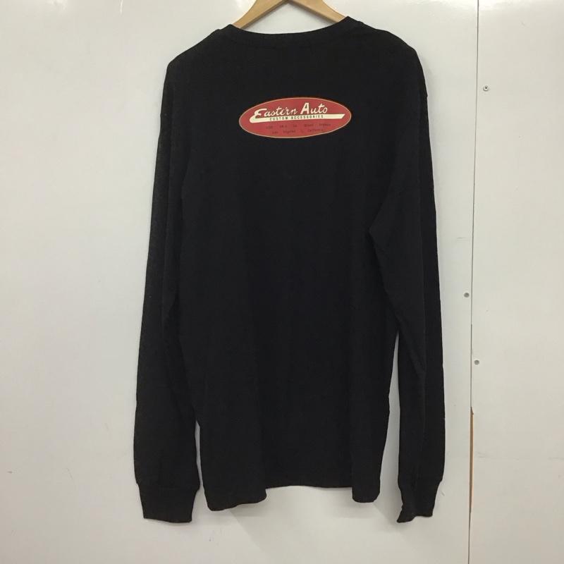 ディーゼル DIESEL カットソー 長袖 長袖カットソー プリントカットソー クルーネック XL プリント 黒 / ブラック /  メンズ USED 古着 中古 10145910