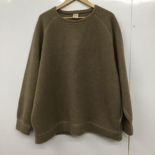ゴールド GOLD ニット、セーター 長袖 gl68306 フリーストップス M 無地 キャメル / キャメル /  メンズ USED 古着 中古 10145940