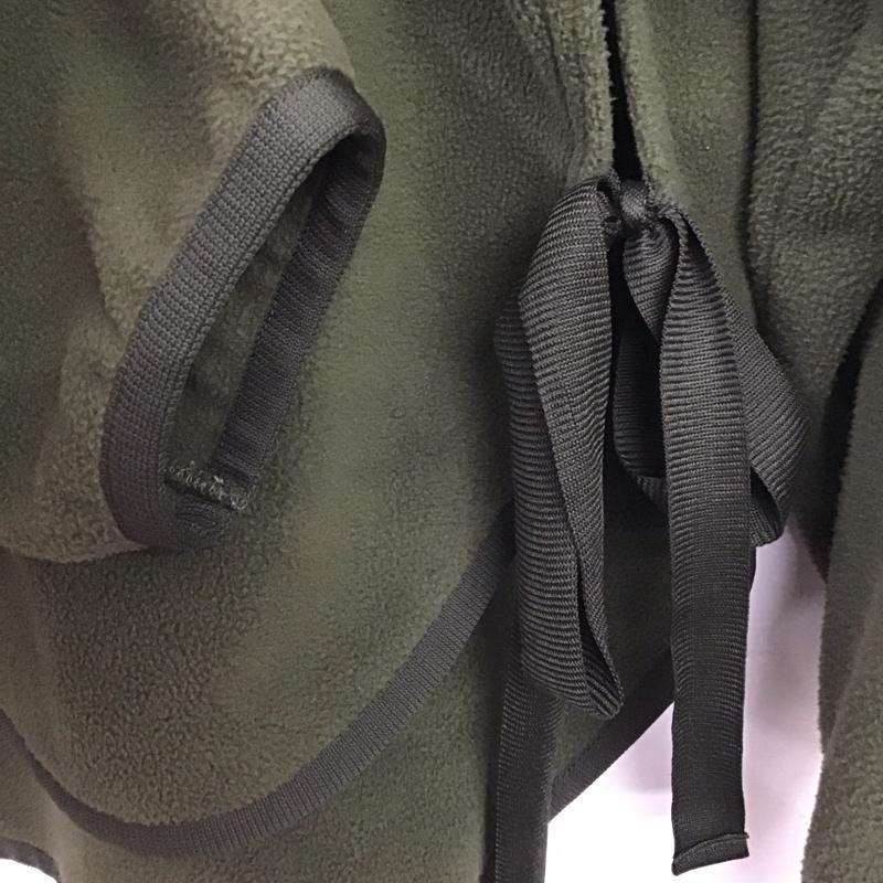 ユニクロ UNIQLO カットソー 長袖 フリース M 無地 カーキ / カーキ /  メンズ USED 古着 中古 10145955