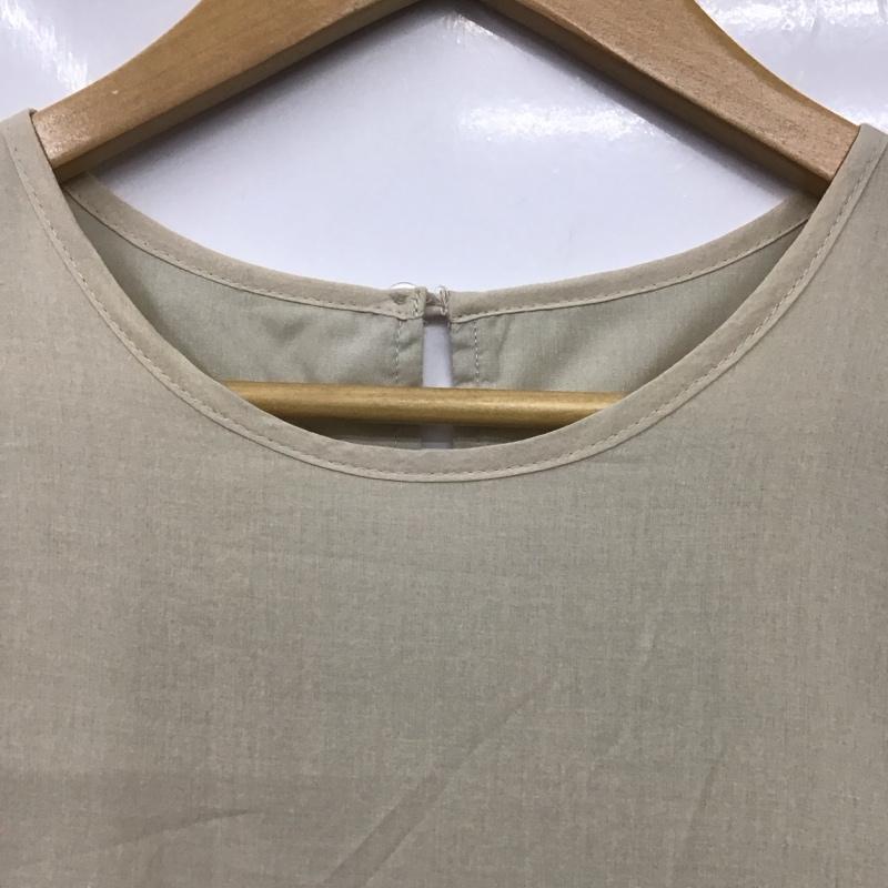 ローリーズファーム LOWRYS FARM ワンピース ロングスカート LF721016TK ティアード ノースリーブ FREE 無地 アイボリー / アイボリー /  レディース USED 古着 中古 10145969