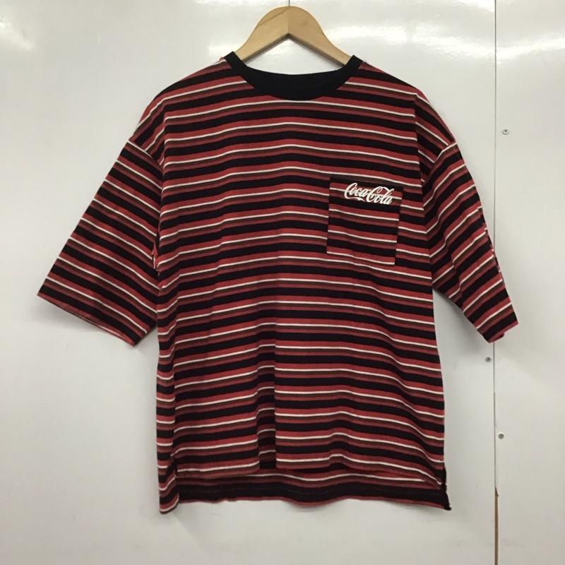 グラニフ graniph Tシャツ 半袖 半袖カットソー プリントTシャツ クルーネックカットソー M ボーダー柄 マルチカラー / マルチカラー /  メンズ USED 古着 中古 10145971