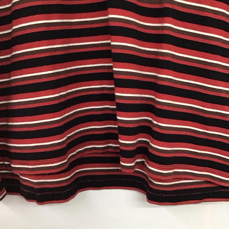 グラニフ graniph Tシャツ 半袖 半袖カットソー プリントTシャツ クルーネックカットソー M ボーダー柄 マルチカラー / マルチカラー /  メンズ USED 古着 中古 10145971