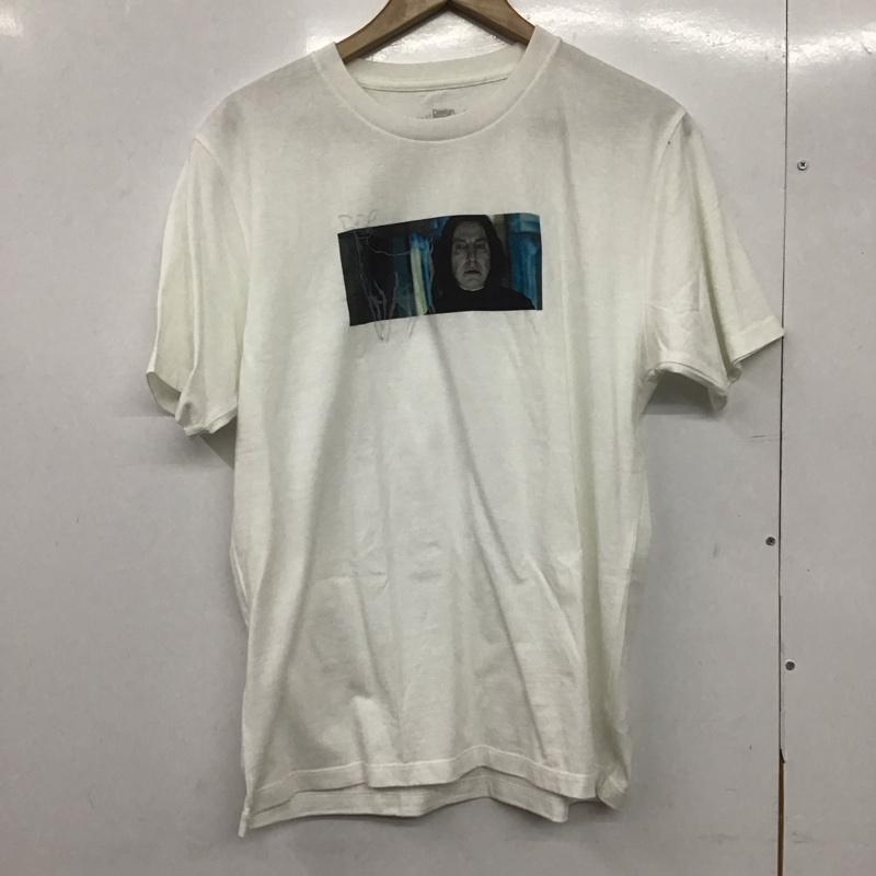 グラニフ graniph Tシャツ 半袖 半袖カットソー プリントTシャツ クルーネックカットソー M プリント 白 / ホワイト /  メンズ USED 古着 中古 10145973