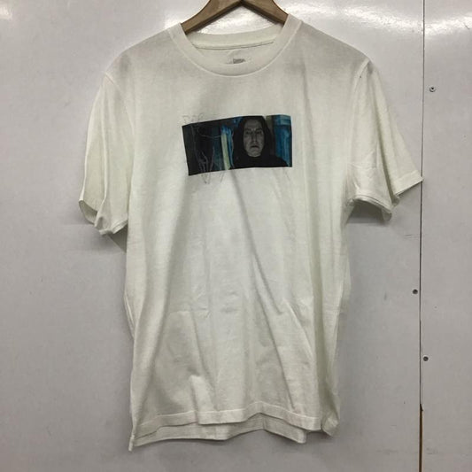 グラニフ graniph Tシャツ 半袖 半袖カットソー プリントTシャツ クルーネックカットソー M プリント 白 / ホワイト /  メンズ USED 古着 中古 10145973