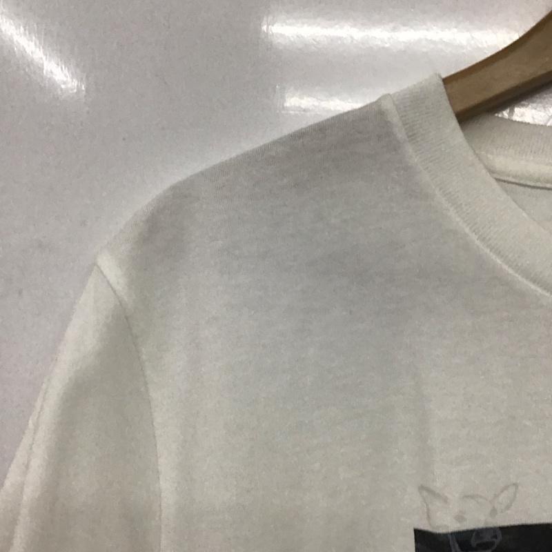 グラニフ graniph Tシャツ 半袖 半袖カットソー プリントTシャツ クルーネックカットソー M プリント 白 / ホワイト /  メンズ USED 古着 中古 10145973