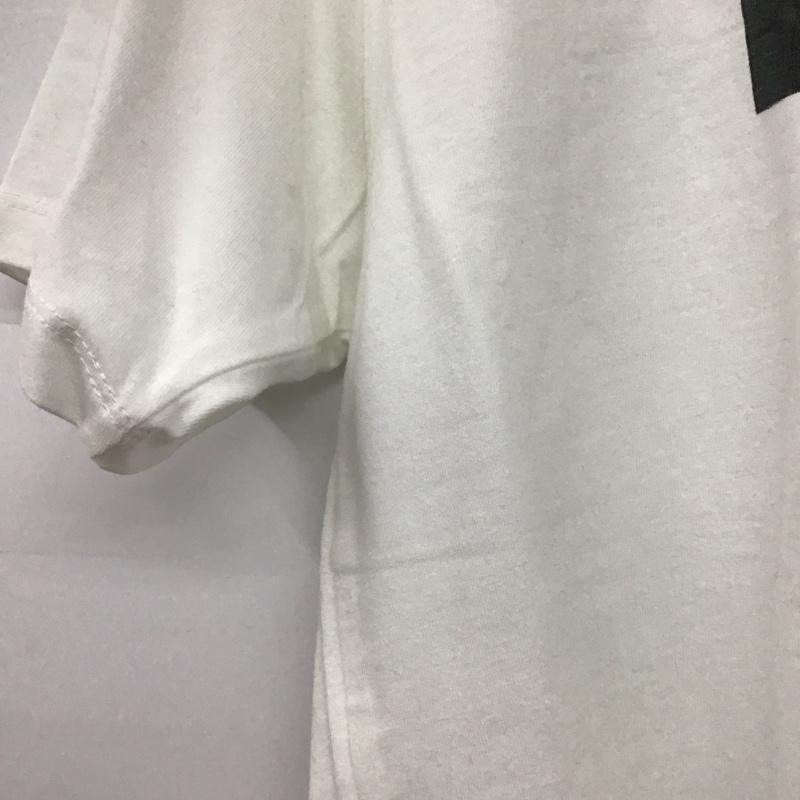 グラニフ graniph Tシャツ 半袖 半袖カットソー プリントTシャツ クルーネックカットソー M プリント 白 / ホワイト /  メンズ USED 古着 中古 10145973