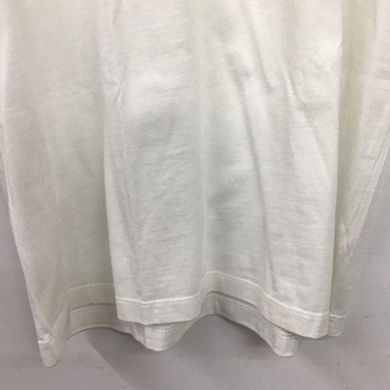 グラニフ graniph Tシャツ 半袖 半袖カットソー プリントTシャツ クルーネックカットソー M プリント 白 / ホワイト /  メンズ USED 古着 中古 10145973