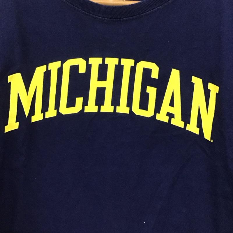 古着 USED Tシャツ 半袖 半袖カットソー プリントTシャツ クルーネックカットソー XL ロゴ、文字 紺 / ネイビー /  メンズ USED 古着 中古 10145976