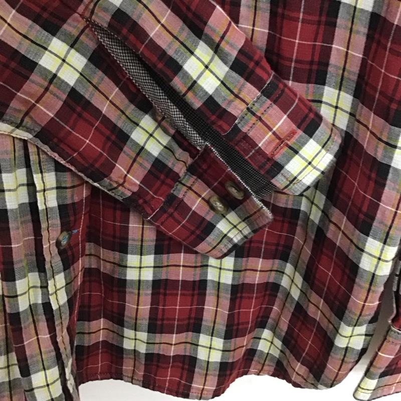 コロンビア Columbia シャツ、ブラウス 長袖 長袖シャツ チェックシャツ カラーシャツ L チェック マルチカラー / マルチカラー /  メンズ USED 古着 中古 10145995