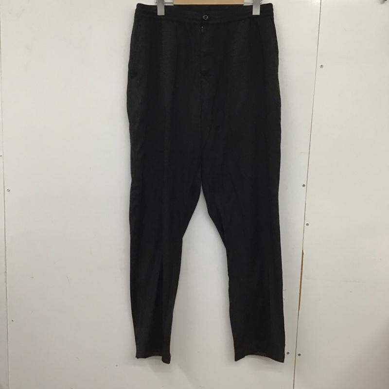 ステューシー STUSSY パンツ スラックス スラックスパンツ ワイドパンツ カジュアルパンツ LL 総柄 黒 / ブラック /  メンズ USED 古着 中古 10146000