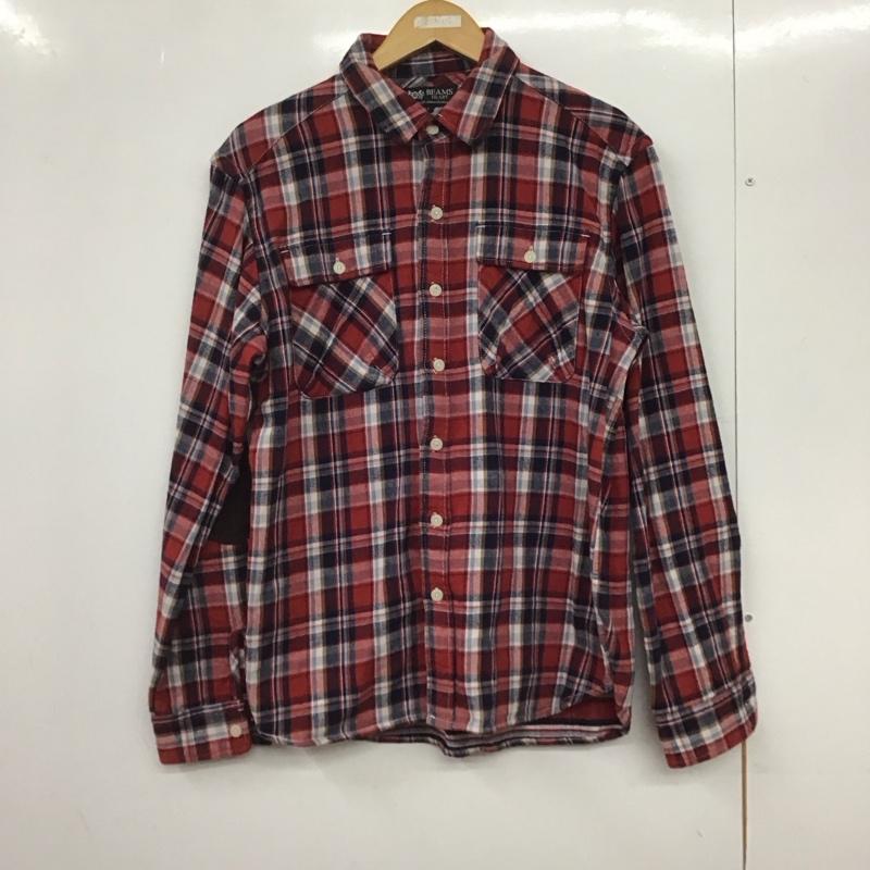 ビームス ハート BEAMS HEART シャツ、ブラウス 長袖 長袖シャツ チェックシャツ カラーシャツ L チェック マルチカラー / マルチカラー /  メンズ USED 古着 中古 10146005
