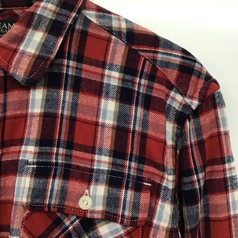 ビームス ハート BEAMS HEART シャツ、ブラウス 長袖 長袖シャツ チェックシャツ カラーシャツ L チェック マルチカラー / マルチカラー /  メンズ USED 古着 中古 10146005