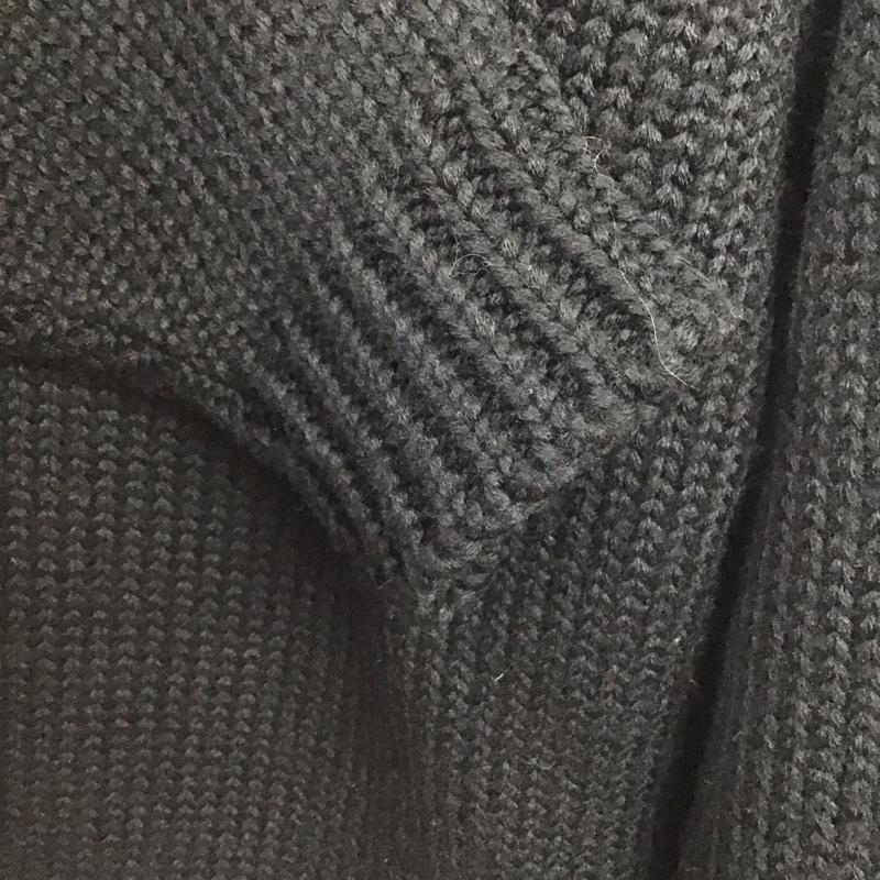 ダブルタップス W)TAPS ニット、セーター 長袖 242madt-knm05 INGREDIENT SWEATER POLY 長袖ニット セーター 2 無地 黒 / ブラック /  メンズ USED 古着 中古 10146006