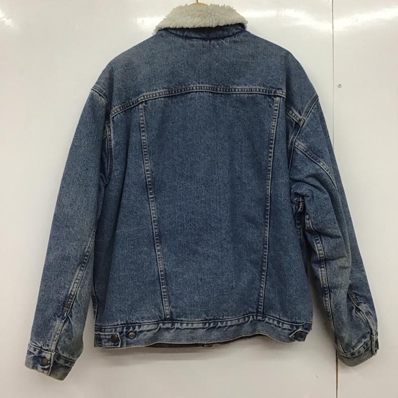 リーバイストラウスアンドコー Levi Strauss & co. ジャケット、上着 ジャンパー、ブルゾン デニムジャケット Gジャン アウター ボアジャケット L 無地 インディゴ / インディゴ /  メンズ USED 古着 中古 10146014