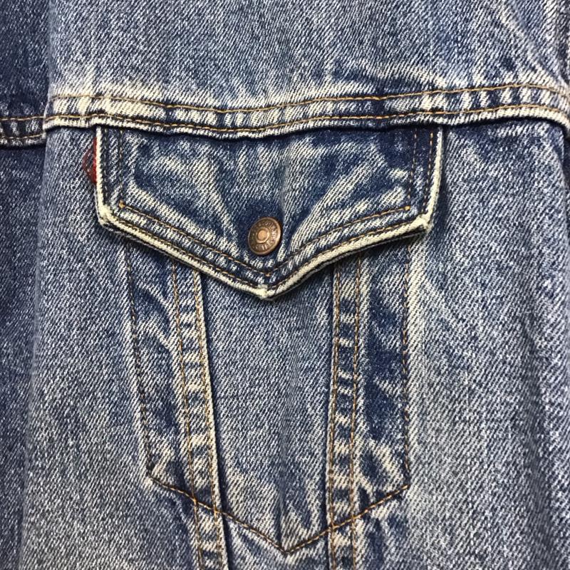リーバイストラウスアンドコー Levi Strauss & co. ジャケット、上着 ジャンパー、ブルゾン デニムジャケット Gジャン アウター ボアジャケット L 無地 インディゴ / インディゴ /  メンズ USED 古着 中古 10146014