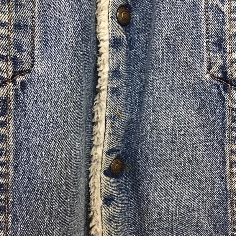 リーバイストラウスアンドコー Levi Strauss & co. ジャケット、上着 ジャンパー、ブルゾン デニムジャケット Gジャン アウター ボアジャケット L 無地 インディゴ / インディゴ /  メンズ USED 古着 中古 10146014