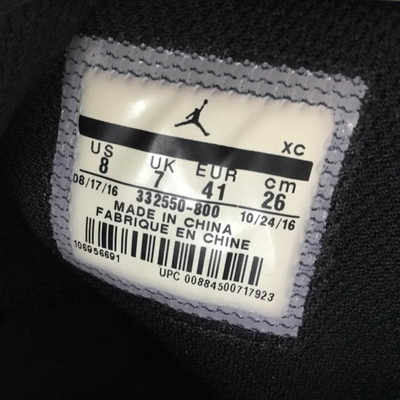 ナイキ NIKE スニーカー スニーカー 332550 800 AIR JORDAN 1 RETRO HIGH 26cm 26.0cm ロゴ、文字 白 / ホワイト / X 黒 / ブラック / X 橙 / オレンジ /  メンズ USED 古着 中古 10146024