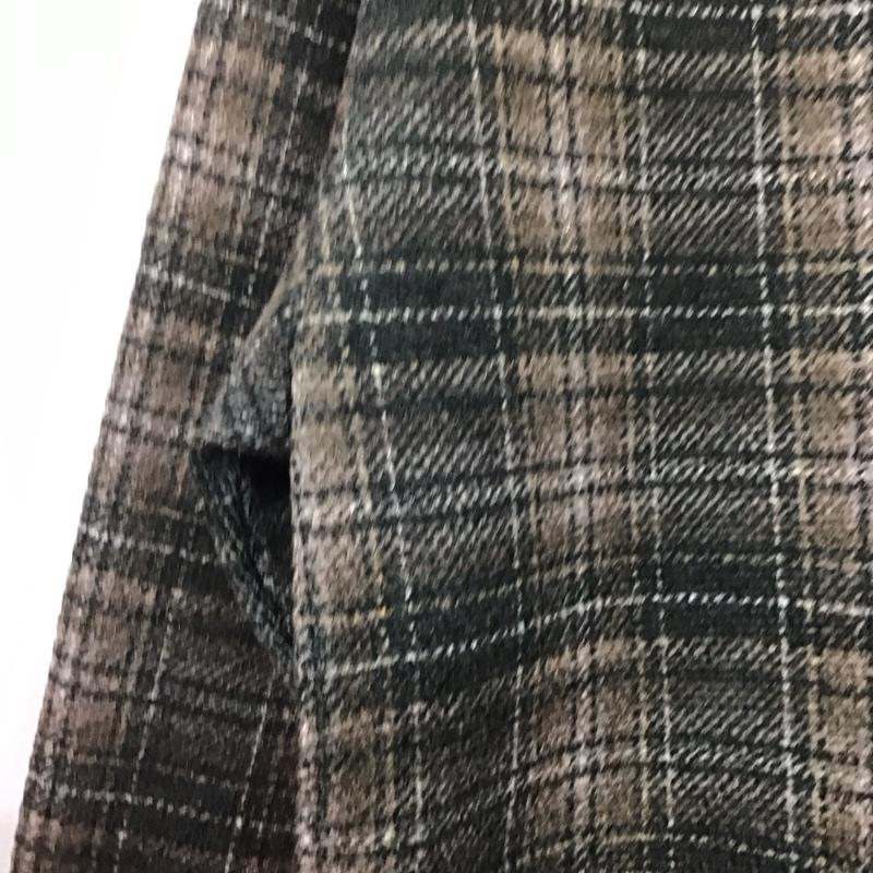 アイテムズ アーバンリサーチ ITEMS URBAN RESEARCH カットソー 長袖 長袖カットソー プリントカットソー クルーネック L チェック マルチカラー / マルチカラー /  メンズ USED 古着 中古 10146026