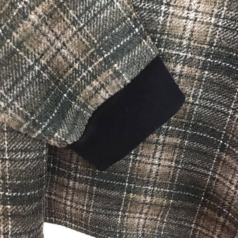 アイテムズ アーバンリサーチ ITEMS URBAN RESEARCH カットソー 長袖 長袖カットソー プリントカットソー クルーネック L チェック マルチカラー / マルチカラー /  メンズ USED 古着 中古 10146026