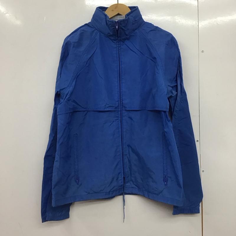 エディーバウアー Eddie Bauer ジャケット、上着 ジャンパー、ブルゾン ジップアップジャケット ナイロンジャケット アウター M 無地 青 / ブルー /  メンズ USED 古着 中古 10146028