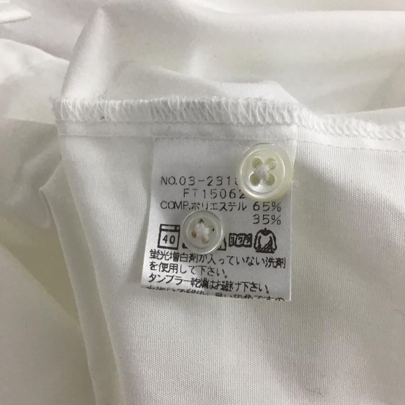 古着 USED シャツ、ブラウス 半袖 半袖シャツ カジュアルシャツ ポケットシャツ ワークシャツ M ロゴ、文字 白 / ホワイト /  メンズ USED 古着 中古 10146031