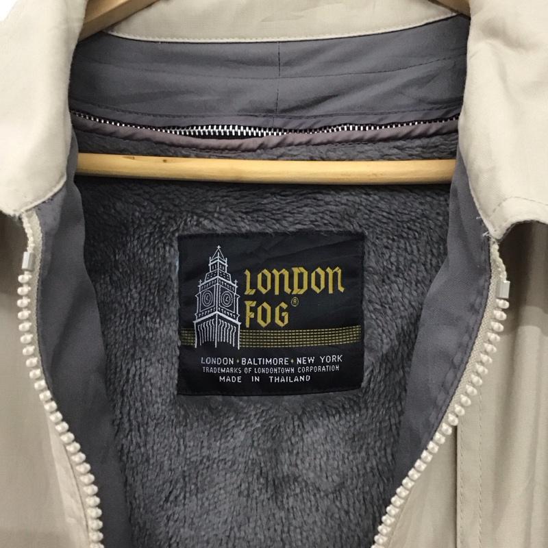 ロンドンフォグ LONDONFOG ジャケット、上着 ジャケット、ブレザー ジップアップジャケット アウター 古着 44 無地 ベージュ / ベージュ /  メンズ USED 古着 中古 10146042