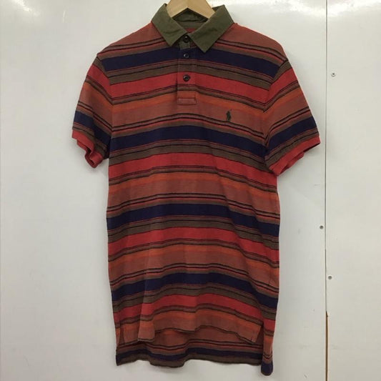 ポロバイラルフローレン Polo by RALPH LAUREN ポロシャツ 半袖 ポロシャツ 半袖カットソー M ボーダー柄 マルチカラー / マルチカラー /  メンズ USED 古着 中古 10146067