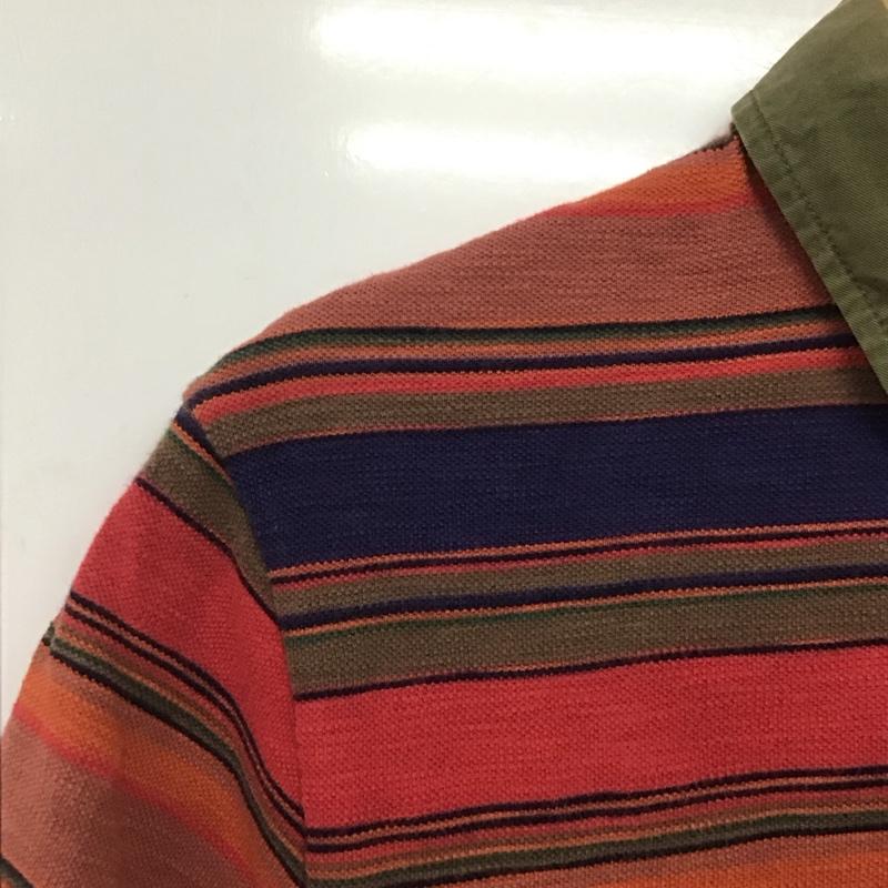 ポロバイラルフローレン Polo by RALPH LAUREN ポロシャツ 半袖 ポロシャツ 半袖カットソー M ボーダー柄 マルチカラー / マルチカラー /  メンズ USED 古着 中古 10146067