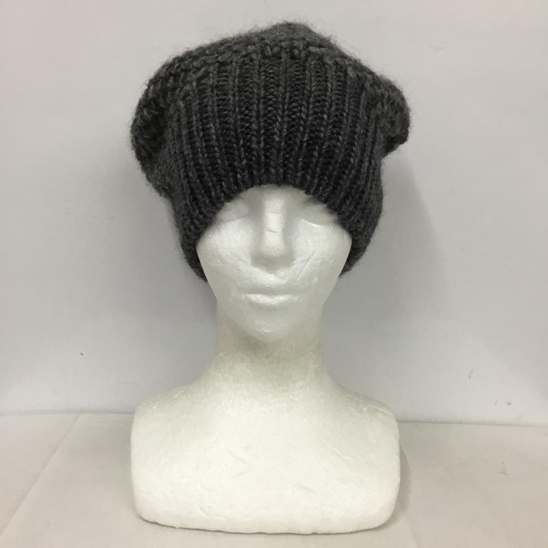 ハッツアンドドリームス hats & dreams 帽子 ニット帽 イタリア製 無地 灰 / グレー /  メンズ USED 古着 中古 10146068
