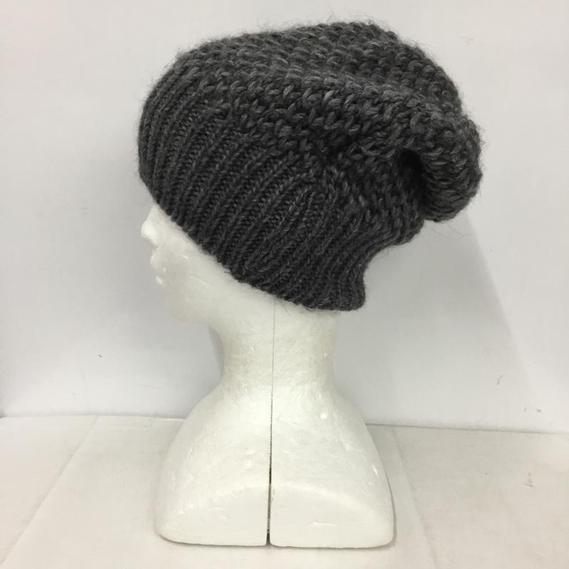 ハッツアンドドリームス hats & dreams 帽子 ニット帽 イタリア製 無地 灰 / グレー /  メンズ USED 古着 中古 10146068