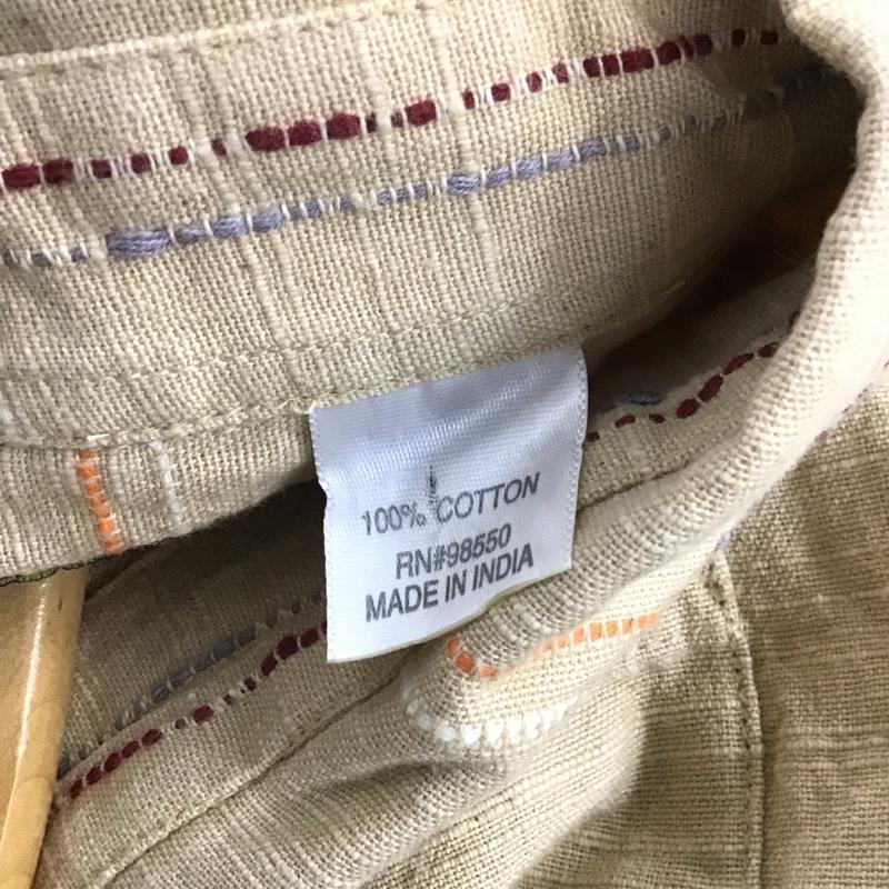 古着 USED シャツ、ブラウス 半袖 半袖シャツ チェックシャツ 古着 チェック ベージュ / ベージュ /  メンズ USED 古着 中古 10146082