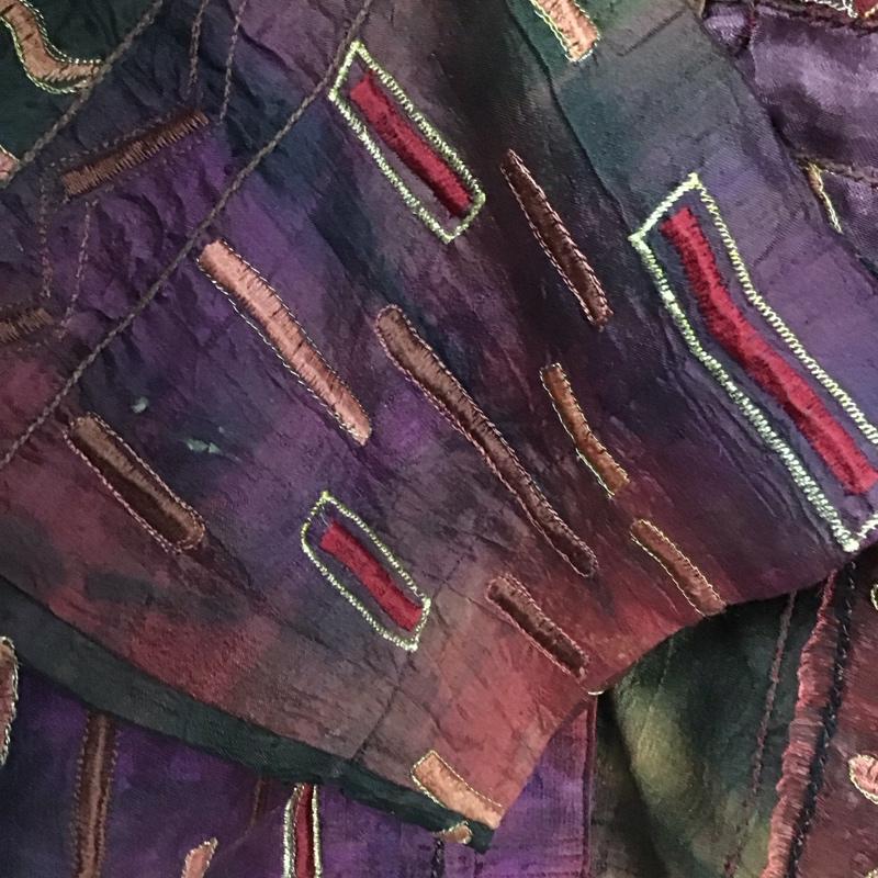 古着 USED シャツ、ブラウス 長袖 長袖シャツ 刺繍シャツ カラーシャツ 古着 2 総柄 マルチカラー / マルチカラー /  メンズ USED 古着 中古 10146084