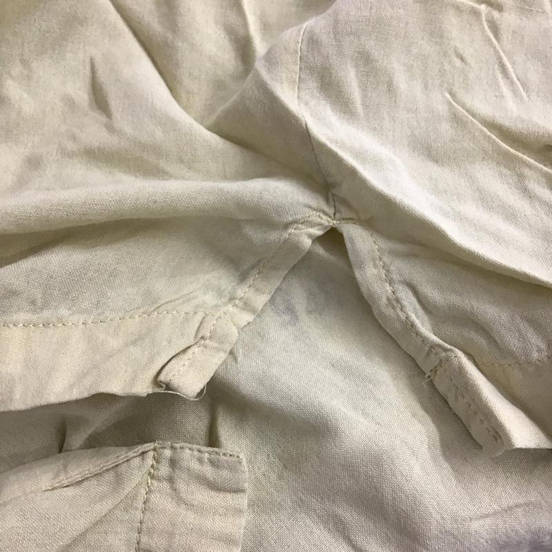 古着 USED シャツ、ブラウス 半袖 半袖シャツ プリントシャツ 古着 XL ストライプ 黄 / イエロー /  メンズ USED 古着 中古 10146088