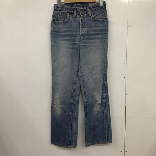 リーバイス Levi s パンツ デニム、ジーンズ デニムパンツ スリムパンツ カジュアルパンツ 無地 インディゴ / インディゴ /  レディース USED 古着 中古 10146098
