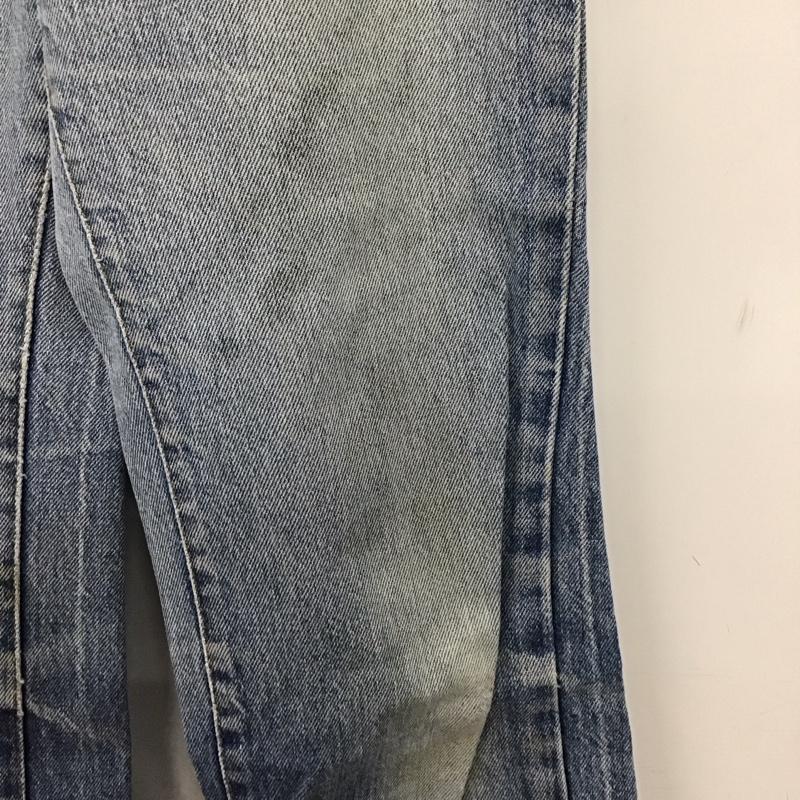 リーバイス Levi s パンツ デニム、ジーンズ デニムパンツ スリムパンツ カジュアルパンツ 無地 インディゴ / インディゴ /  レディース USED 古着 中古 10146098