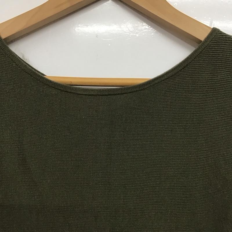 スピック＆スパン Spick & Span ワンピース ロングスカート 長袖ロングワンピース タイトワンピース カジュアルワンピース FREE 無地 カーキ / カーキ /  レディース USED 古着 中古 10146147