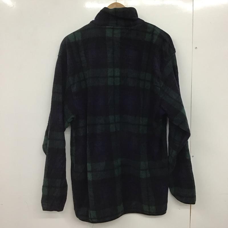 トミーヒルフィガー TOMMY HILFIGER ジャケット、上着 ジャケット、ブレザー フリースジャケット プルオーバー スタンドネック XL チェック マルチカラー / マルチカラー /  メンズ USED 古着 中古 10146176