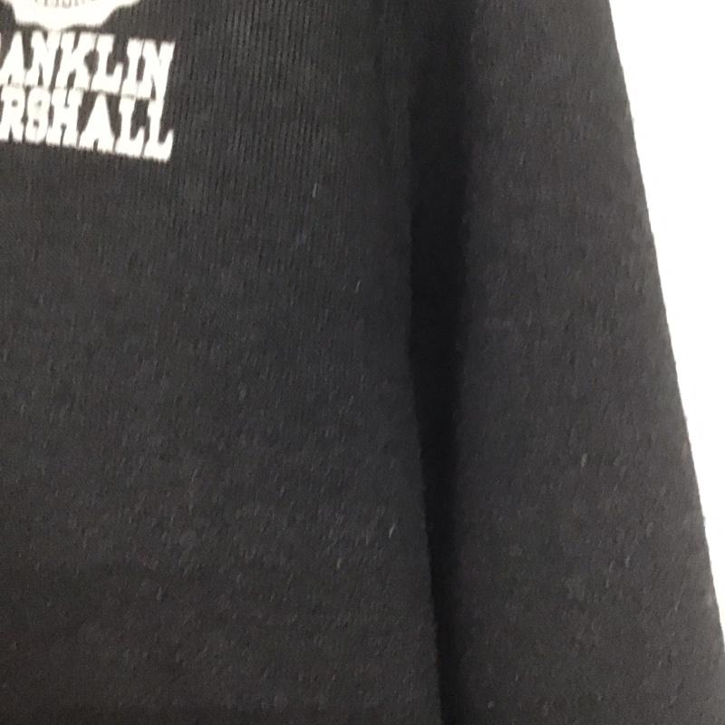 フランクリンマーシャル FRANKLIN&MARSHALL ジャケット、上着 ジャケット、ブレザー カジュアルジャケット アウター ノーカラージャケット M ロゴ、文字 黒 / ブラック /  メンズ USED 古着 中古 10146177