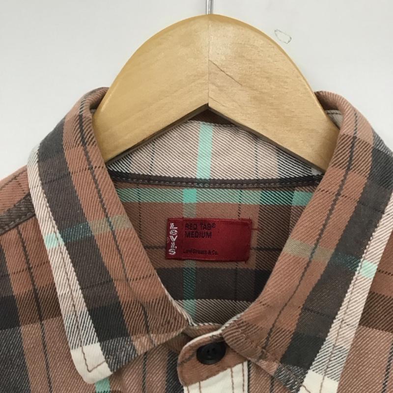 リーバイス Levi s シャツ、ブラウス 長袖 長袖シャツ チェックシャツ カラーシャツ 厚手 M チェック マルチカラー / マルチカラー /  メンズ USED 古着 中古 10146182