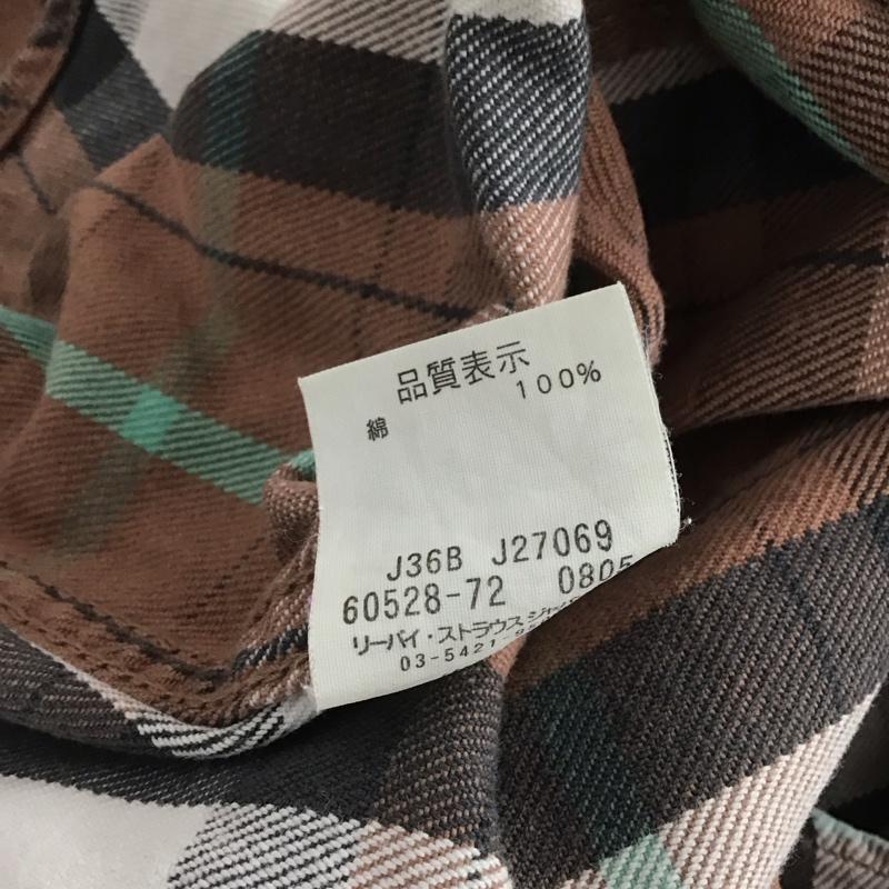 リーバイス Levi s シャツ、ブラウス 長袖 長袖シャツ チェックシャツ カラーシャツ 厚手 M チェック マルチカラー / マルチカラー /  メンズ USED 古着 中古 10146182
