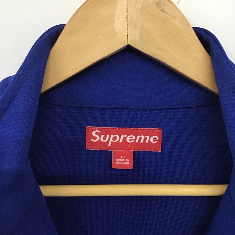 シュプリーム Supreme ジャケット、上着 ジャケット、ブレザー 2005aw 1994StadiumTrackJacket ジャージ ジップアップジャケット M ロゴ、文字 青 / ブルー /  メンズ USED 古着 中古 10146192