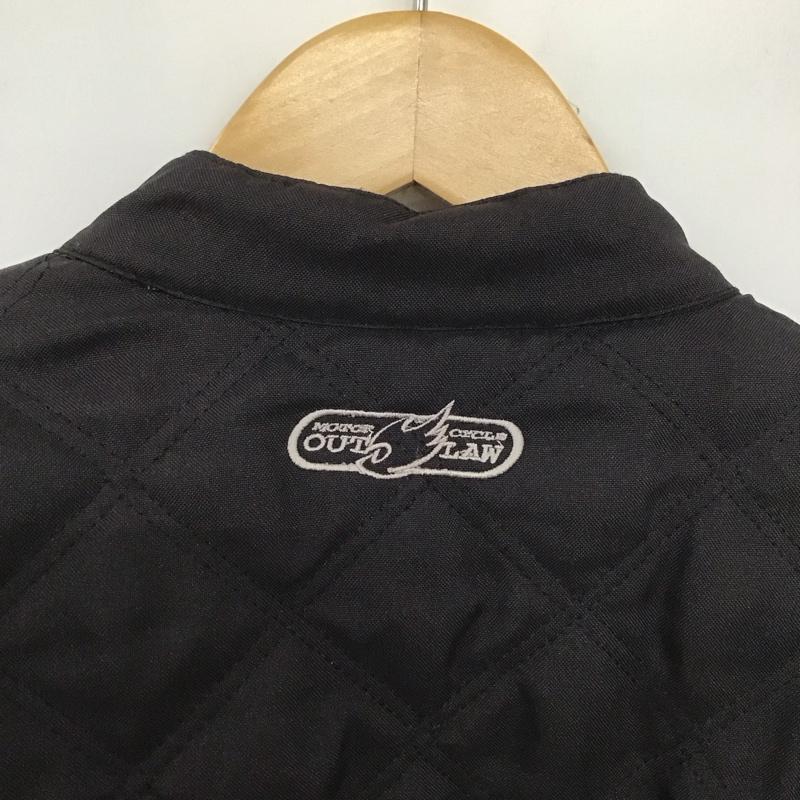 古着 USED ジャケット、上着 ジャケット、ブレザー ジップアップジャケット キルティングジャケット アウター L ロゴ、文字 黒 / ブラック /  メンズ USED 古着 中古 10146204