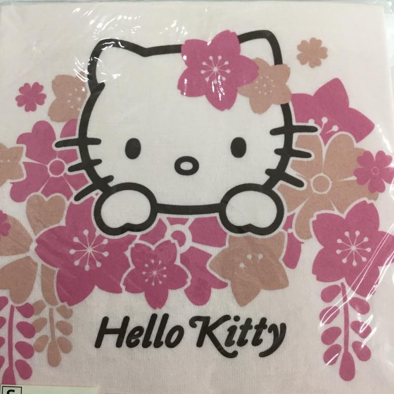 豊天商店 ぶーでんしょうてん Tシャツ 半袖 桜いっぱい キティちゃん S プリント X キャラクター 桃 / ピンク /  レディース USED 古着 中古 10146221