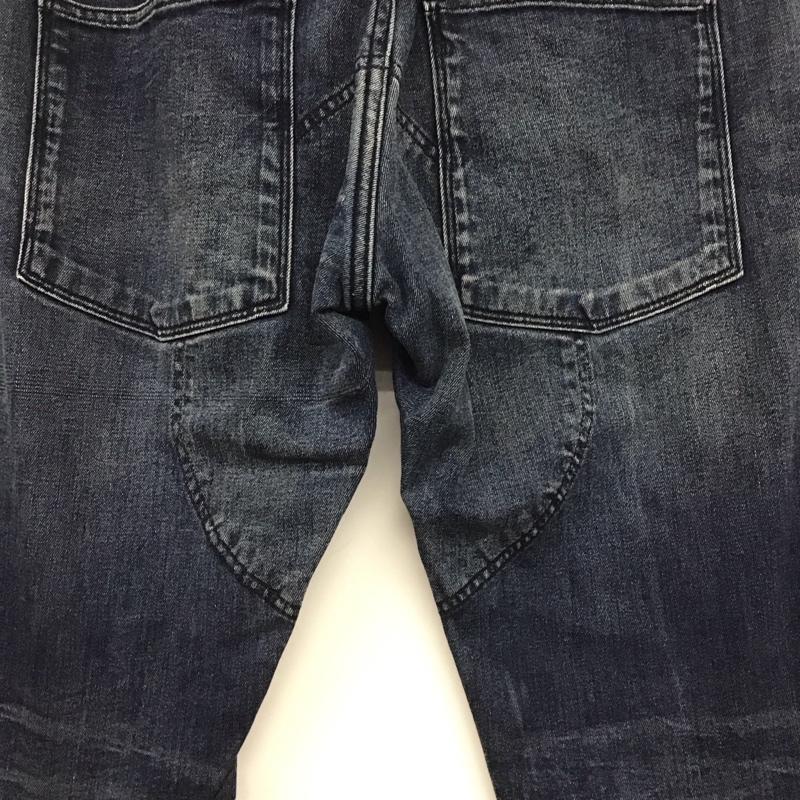 ジースターロゥ G-STAR RAW パンツ デニム、ジーンズ デニムパンツ スリムパンツ カジュアルパンツ ストレッチパンツ 27インチ 無地 インディゴ / インディゴ /  メンズ USED 古着 中古 10146222