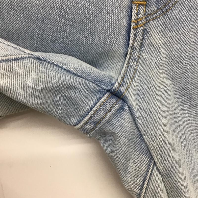 ジースターロゥ G-STAR RAW パンツ デニム、ジーンズ デニムパンツ スリムパンツ カジュアルパンツ 27インチ ダメージ加工 インディゴ / インディゴ /  メンズ USED 古着 中古 10146228
