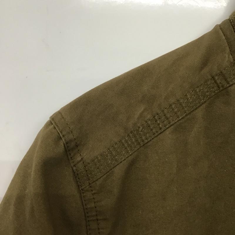 ティンバーランド Timberland ジャケット、上着 ジャケット、ブレザー ジップアップジャケット アウター M ロゴ、文字 カーキ / カーキ /  メンズ USED 古着 中古 10146242