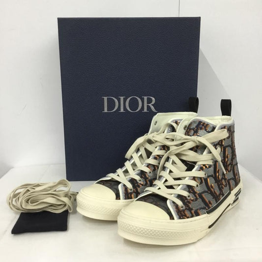 ディオール DIOR スニーカー スニーカー B23 スパンコール ハイカットスニーカー 43 箱有 ロゴ、文字 マルチカラー / マルチカラー /  メンズ USED 古着 中古 10146266