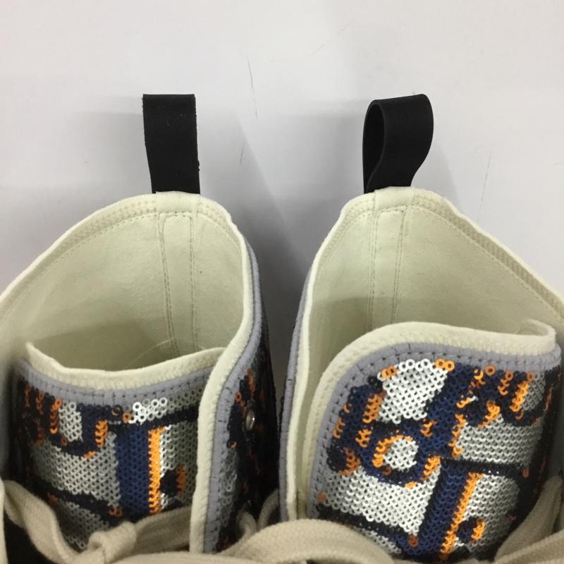 ディオール DIOR スニーカー スニーカー B23 スパンコール ハイカットスニーカー 43 箱有 ロゴ、文字 マルチカラー / マルチカラー /  メンズ USED 古着 中古 10146266
