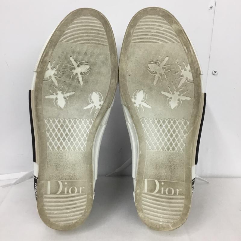 ディオール DIOR スニーカー スニーカー B23 HT DO JACQUARD オブリーク ジャカード ハイトップ 43 箱有 ロゴ、文字 灰 / グレー /  メンズ USED 古着 中古 10146268